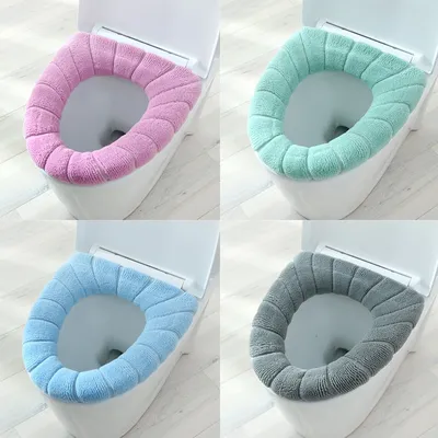 Winter Toilet Seat Cover Plush Winter Toilet Seat Cover Plush