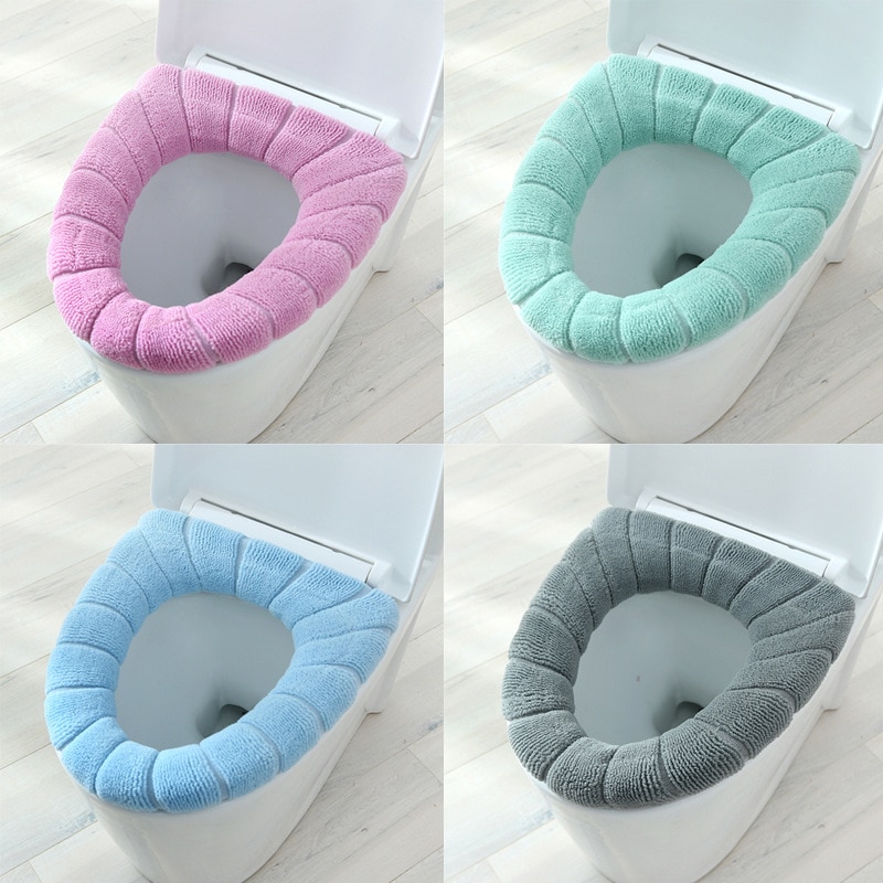 Winter Toilet Seat Cover Plush Winter Toilet Seat Cover Plush