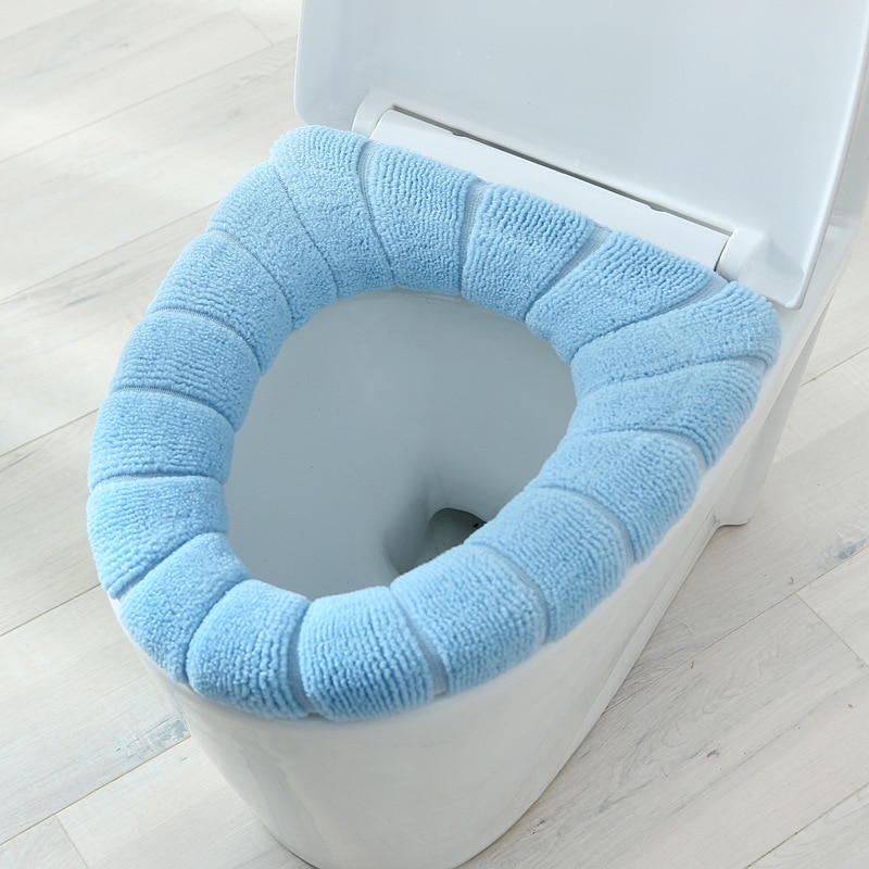 Winter Toilet Seat Cover Plush Winter Toilet Seat Cover Plush