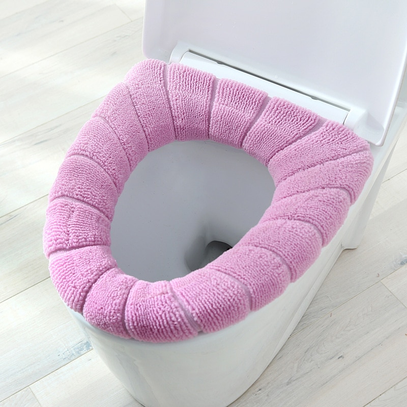 Winter Toilet Seat Cover Plush Winter Toilet Seat Cover Plush