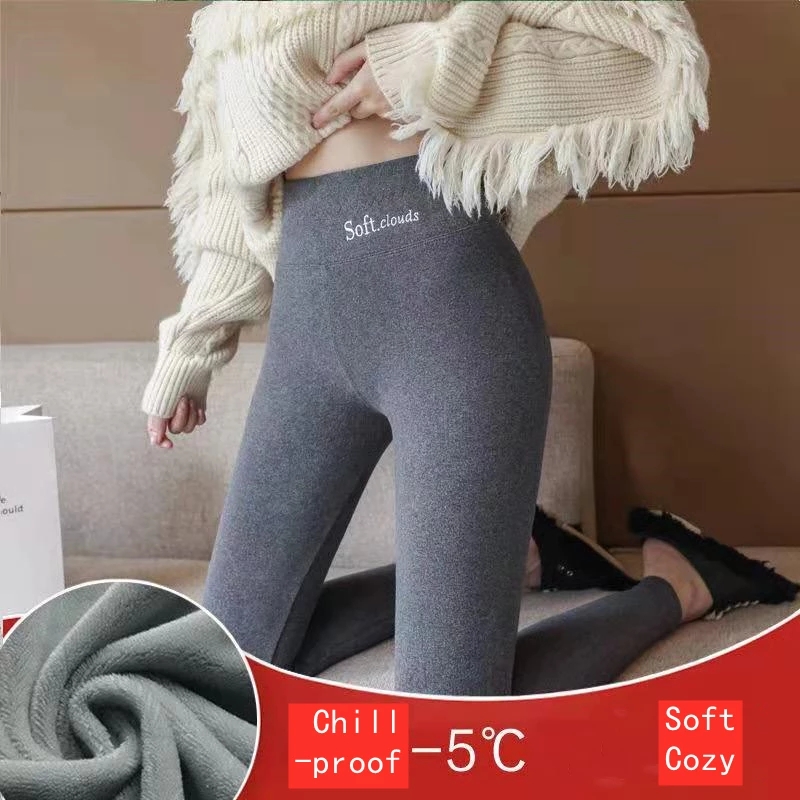 Winter Women's Thick Warm Leggings