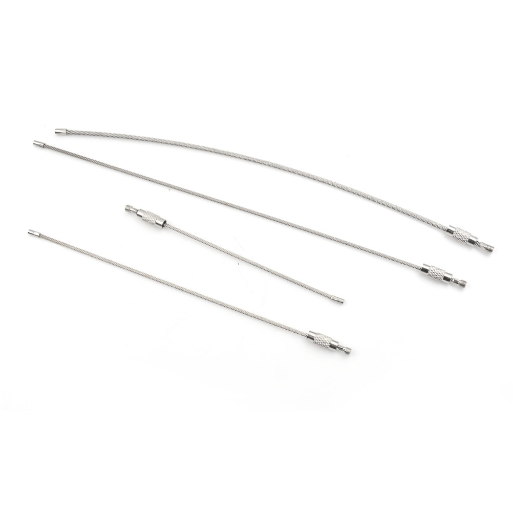 Wire Cable Stainless Steel Keyring