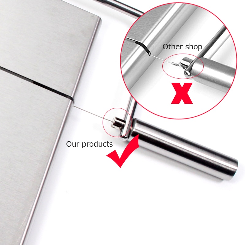 Wire Cheese Cutter Stainless Steel