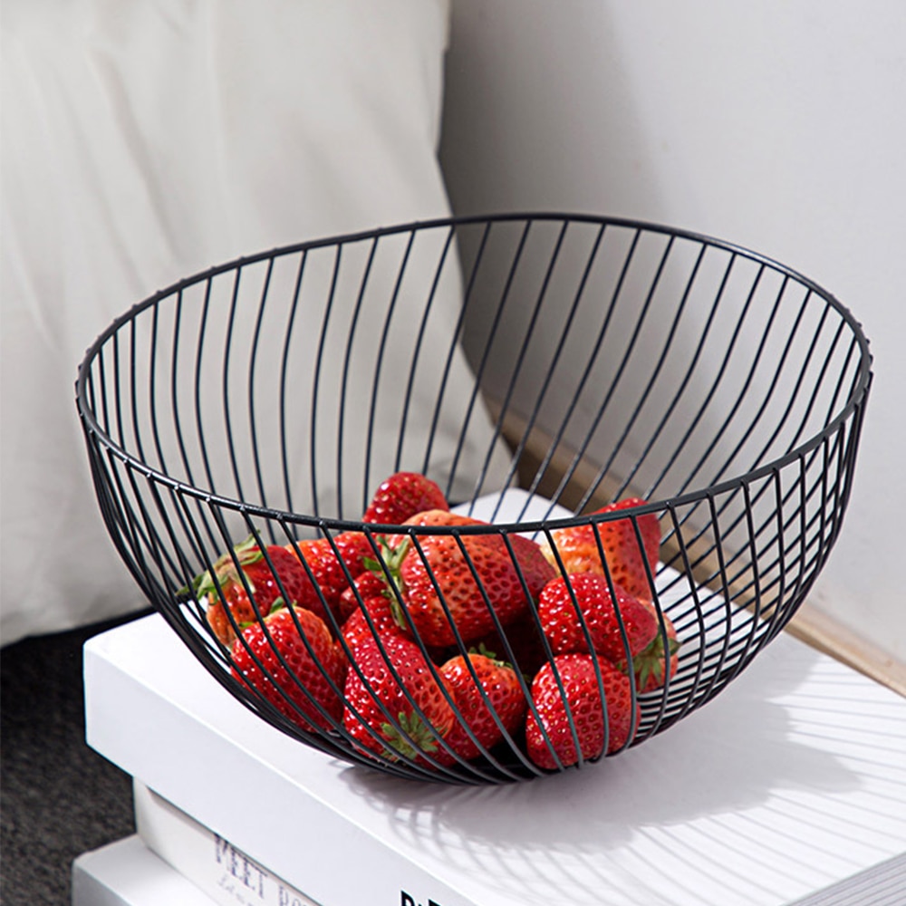 Wire Fruit Basket Storage Container Wire Fruit Basket Storage Container
