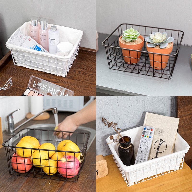 Wire Storage Basket Metal Tray Wire Storage Basket Metal Tray