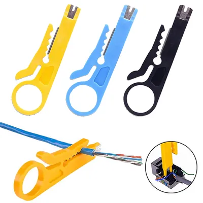 Wire Stripper Knife Crimper Pliers Crimping Tool Cable Stripping Wire Cutter Multi Tools Cut Line Multifunctional Hand