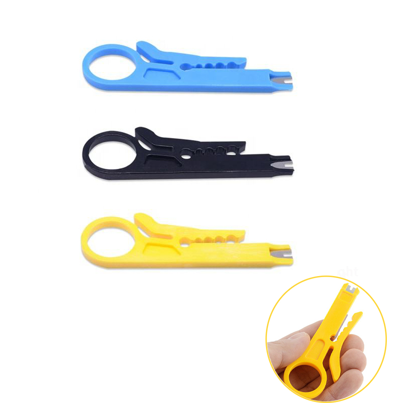 Wire Stripper Knife Crimper Pliers Crimping Tool Cable Stripping Wire Cutter Multi Tools Cut Line Multifunctional Hand