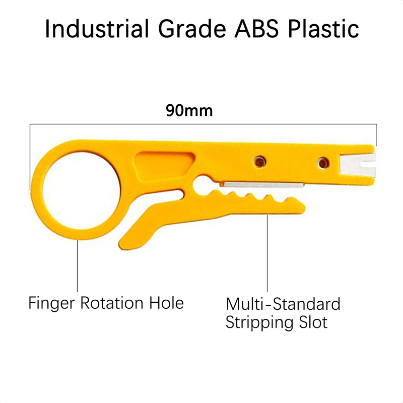 Wire Stripper Knife Crimper Pliers Crimping Tool Cable Stripping Wire Cutter Multi Tools Cut Line Multifunctional Hand