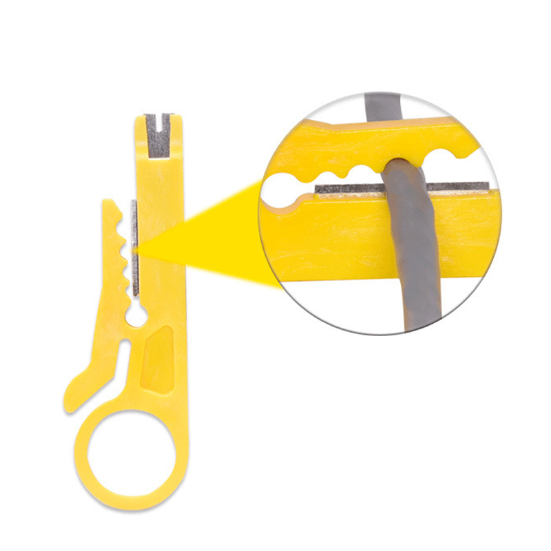 Wire Stripper Knife Crimper Pliers Crimping Tool Cable Stripping Wire Cutter Multi Tools Cut Line Multifunctional Hand