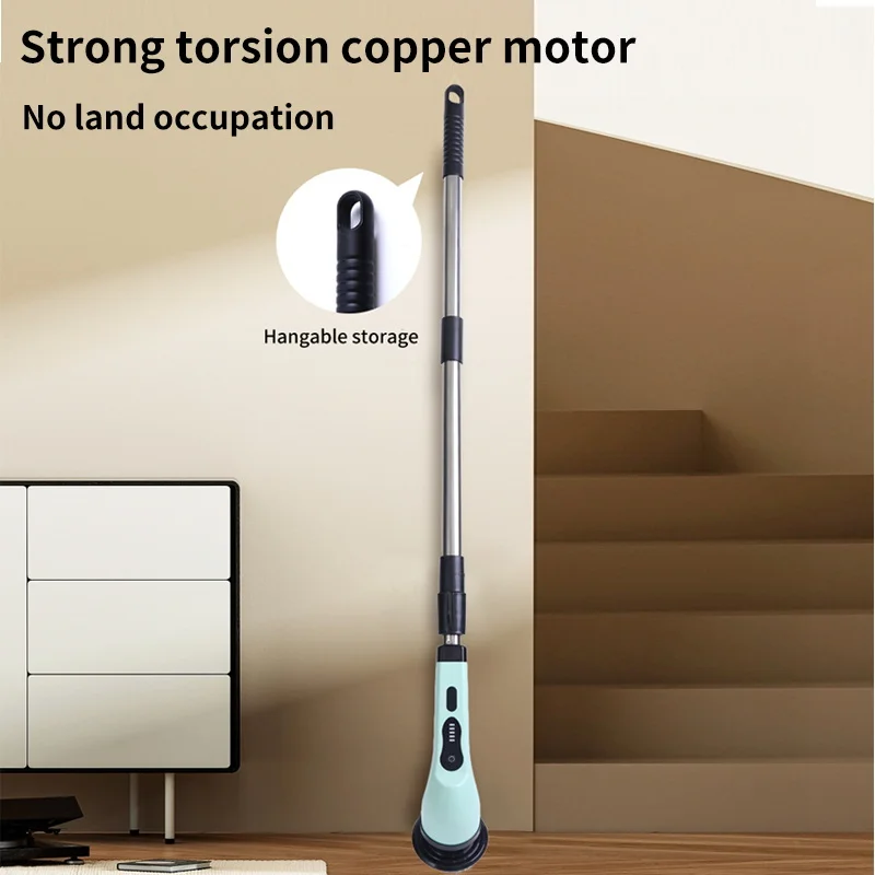 Wireless 9-in-1 Electric Cleaning Brush Electric Spin Cleaning Scrubber Electric Cleaning Tools Parlour Kitchen