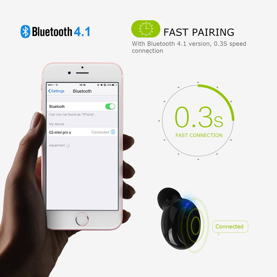 Wireless Bluetooth Earbud Headphone Wireless Bluetooth Earbud Headphone