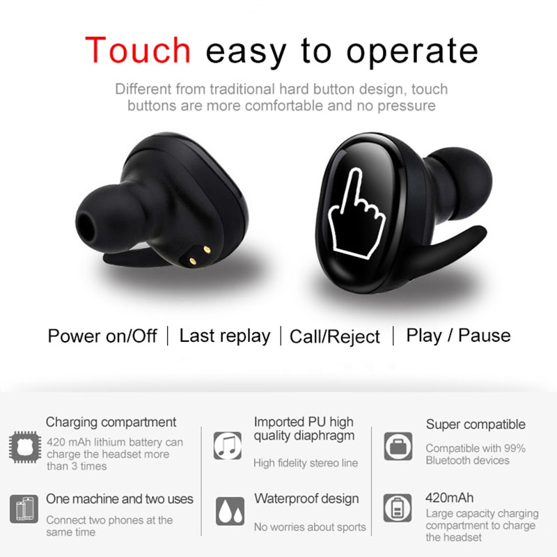 Wireless Bluetooth Headphones Stereo Headset Wireless Bluetooth Headphones Stereo Headset