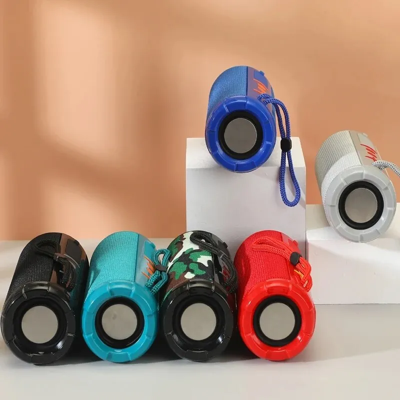 Wireless Bluetooth Speaker Small Portable Double Speaker Card Household Outdoor Loud Subwoofer Support FM Radio TF