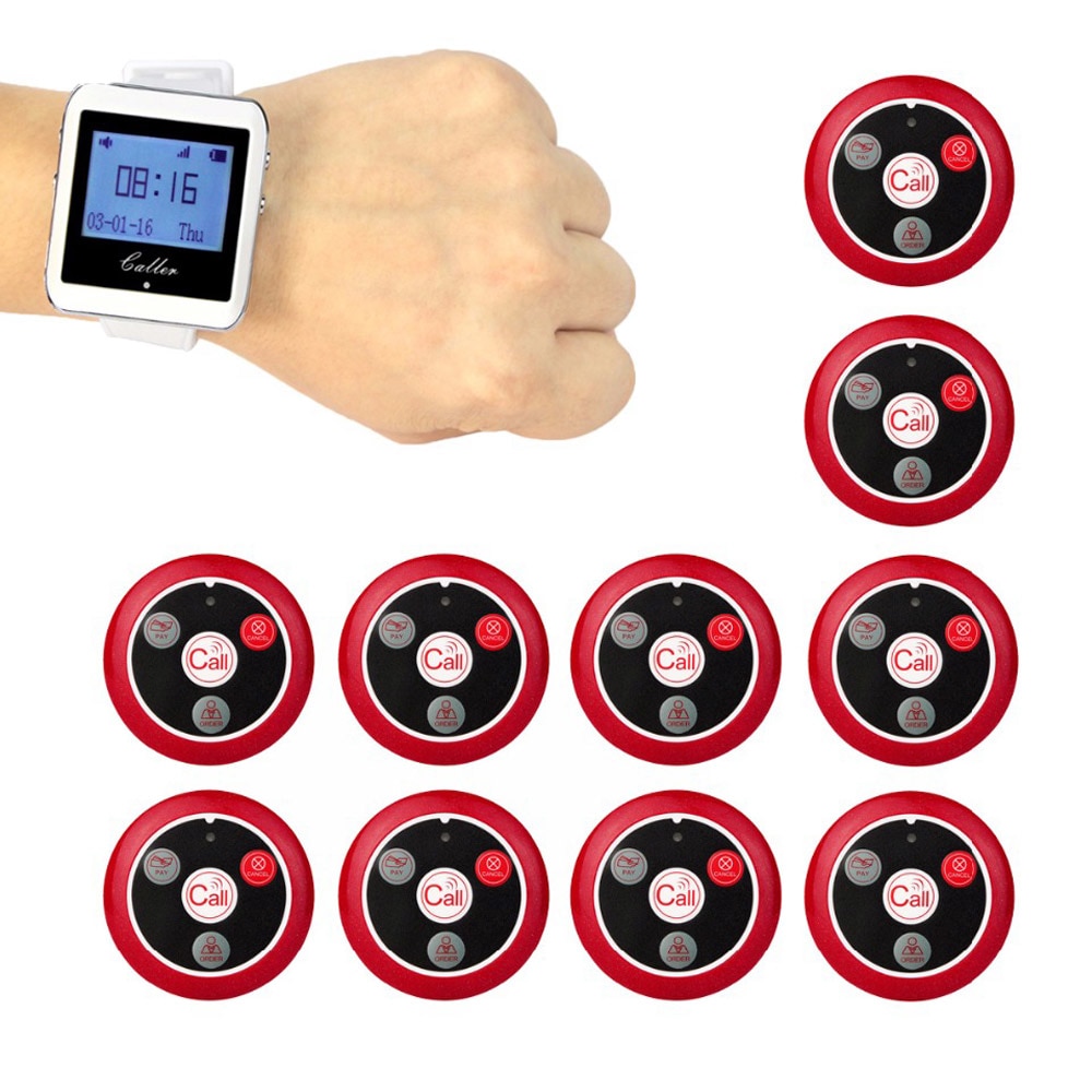 Wireless Calling Receiver Restaurant Pagers Wireless Calling Receiver Restaurant Pagers