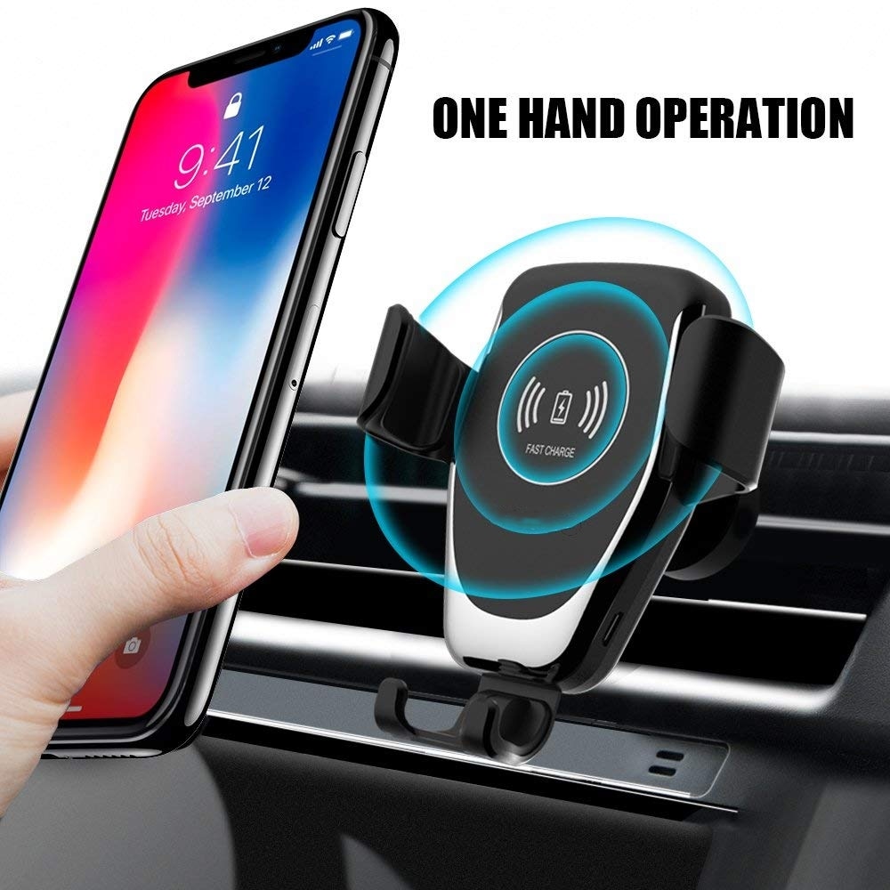 Wireless Car Charger Mount Phone Holder Wireless Car Charger Mount Phone Holder