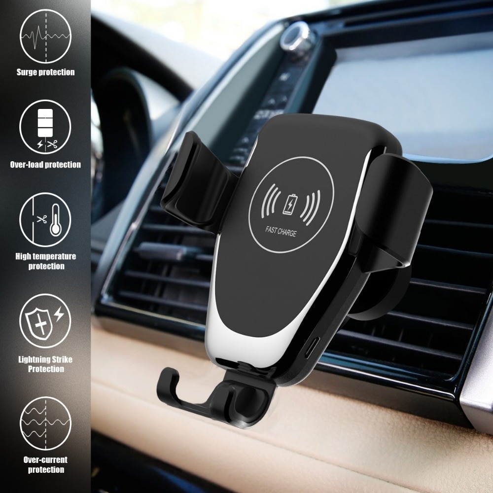Wireless Car Charger Mount Phone Holder Wireless Car Charger Mount Phone Holder