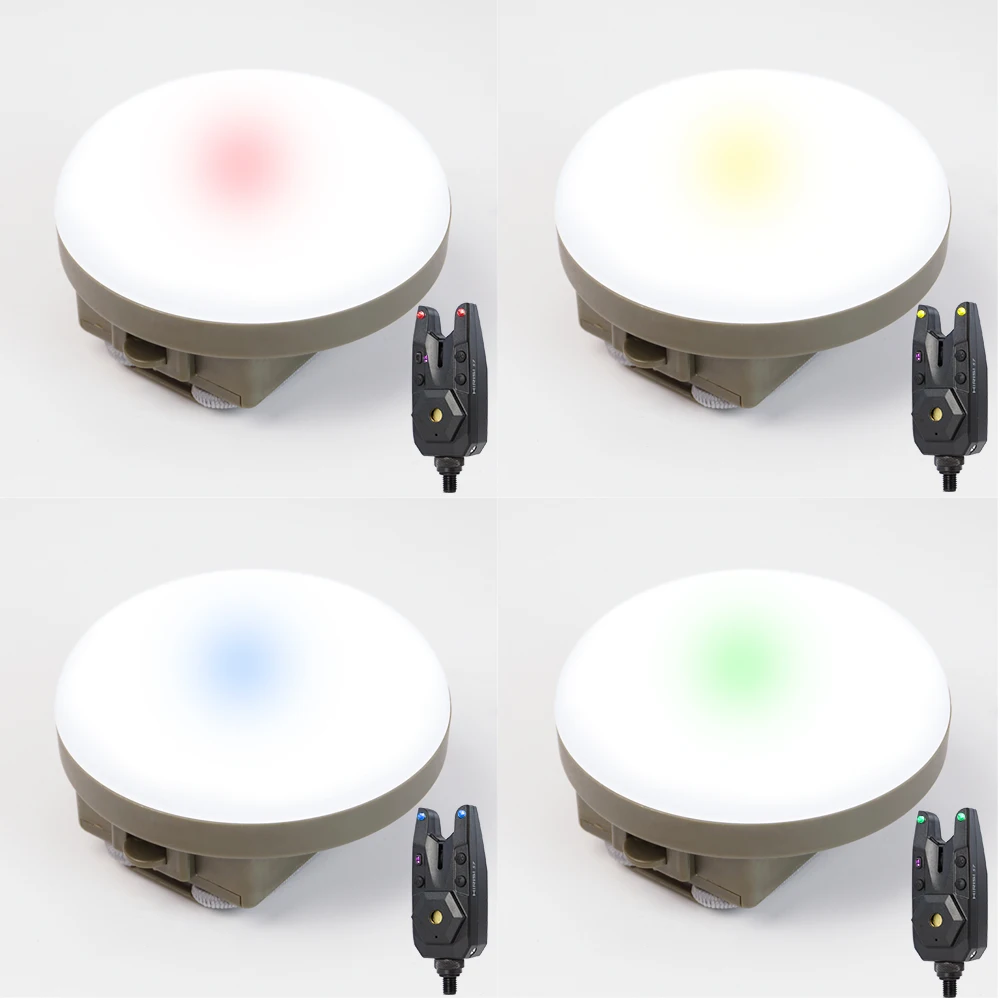 Wireless Carp Fishing Alarm Set with Camping Light Waterproof Bite Alarm Indicator S7-4D Fishing Accessories Wireless Carp Fishing Alarm Set with Camping Light Waterproof Bite Alarm Indicator S7-4D Fishing Accessories