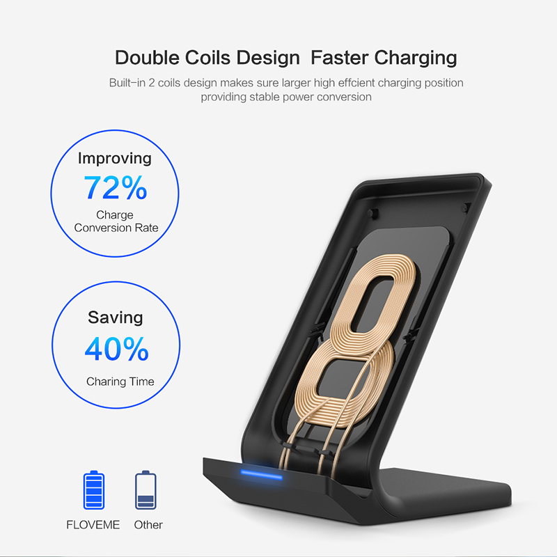Wireless Charging Pad Smartphone Stand Dock Wireless Charging Pad Smartphone Stand Dock