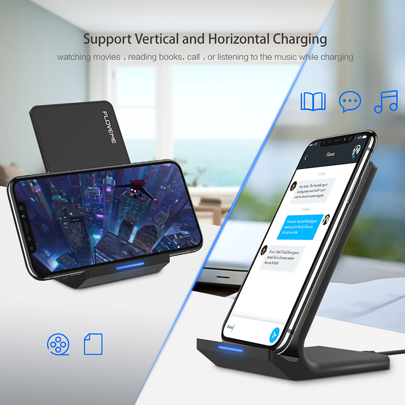 Wireless Charging Pad Smartphone Stand Dock Wireless Charging Pad Smartphone Stand Dock