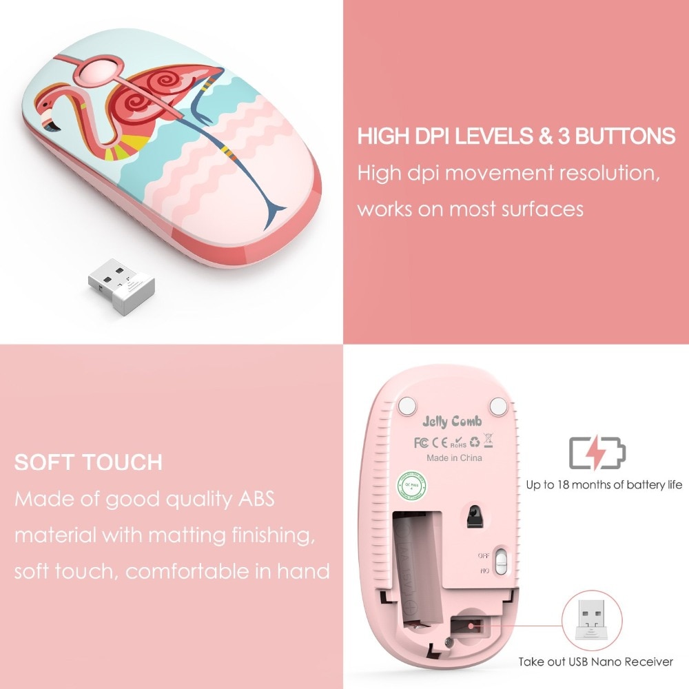 Wireless Computer Mouse Noiseless Button Wireless Computer Mouse Noiseless Button
