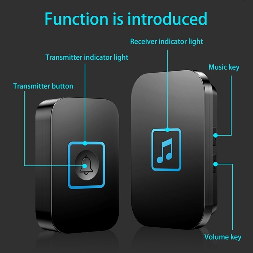 Wireless Door Bell Long Distance Transmission Wireless Door Bell Long Distance Transmission