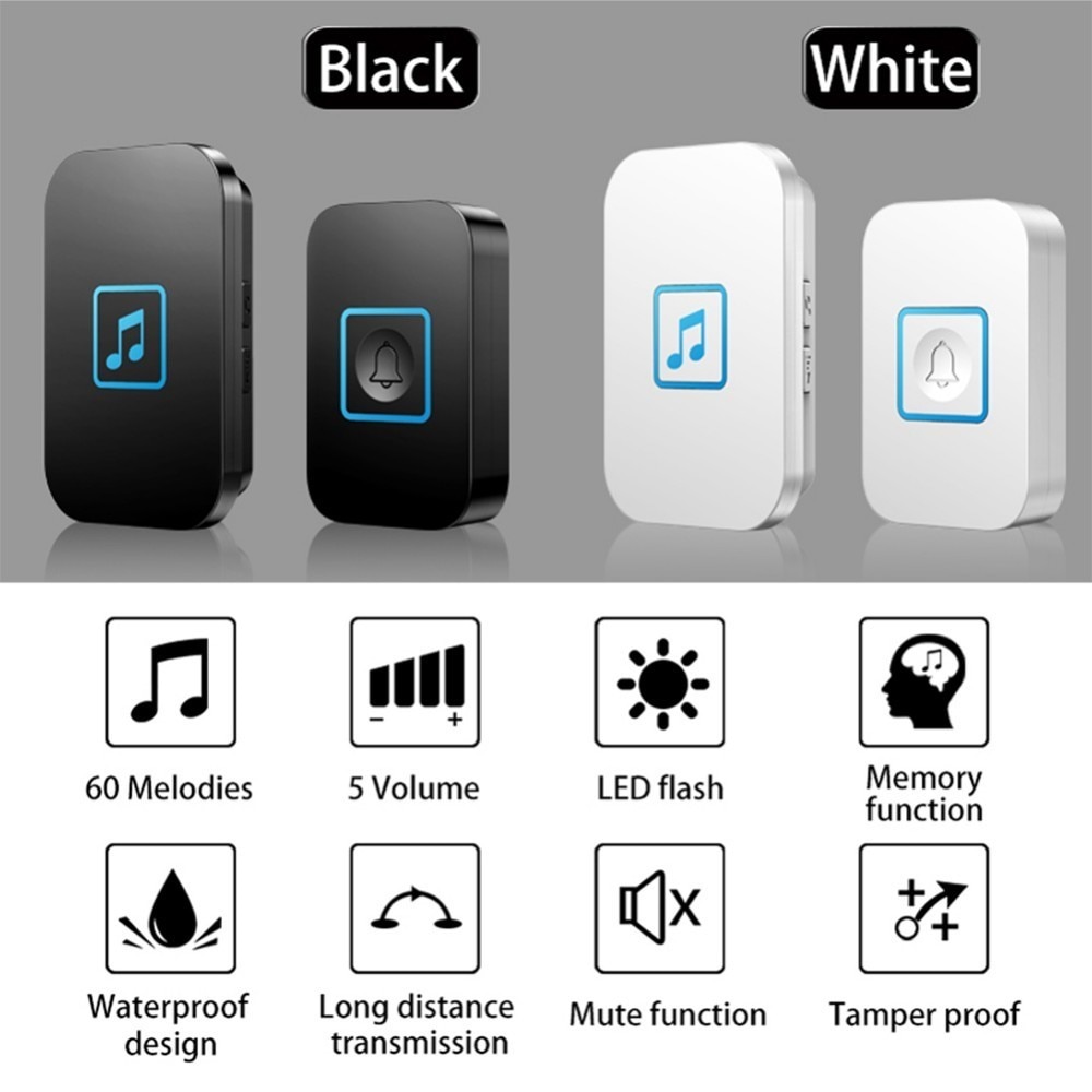 Wireless Door Bell Long Distance Transmission Wireless Door Bell Long Distance Transmission
