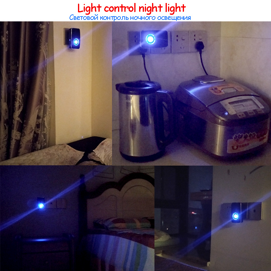 Wireless Doorbell with Night Light Sensor Wireless Doorbell with Night Light Sensor