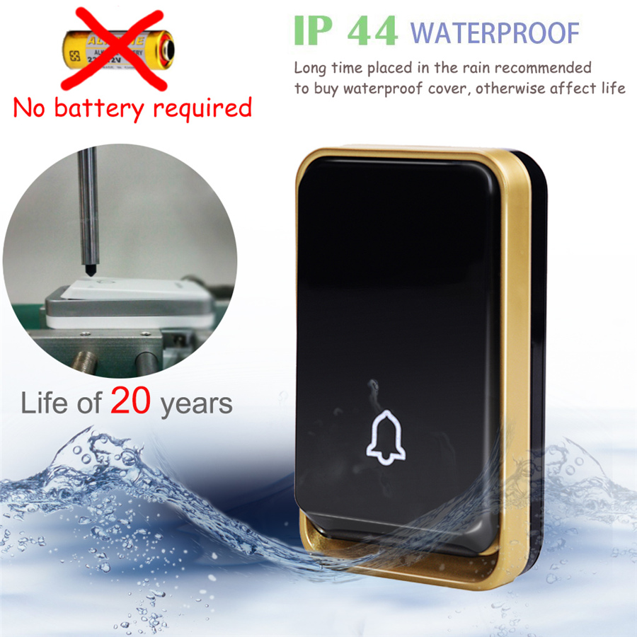 Wireless Doorbell with Night Light Sensor Wireless Doorbell with Night Light Sensor