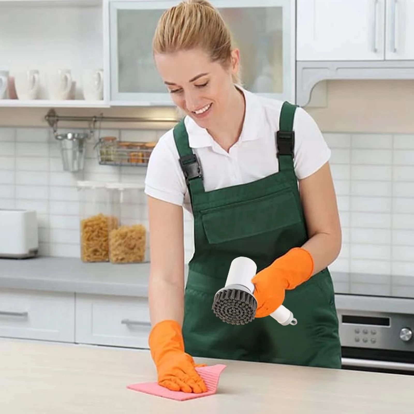 Wireless Electric Cleaning Brush Housework Kitchen Dishwashing Brush Bathtub Tile Professional Cleaning Brush Labor Wireless Electric Cleaning Brush Housework Kitchen Dishwashing Brush Bathtub Tile Professional Cleaning Brush Labor