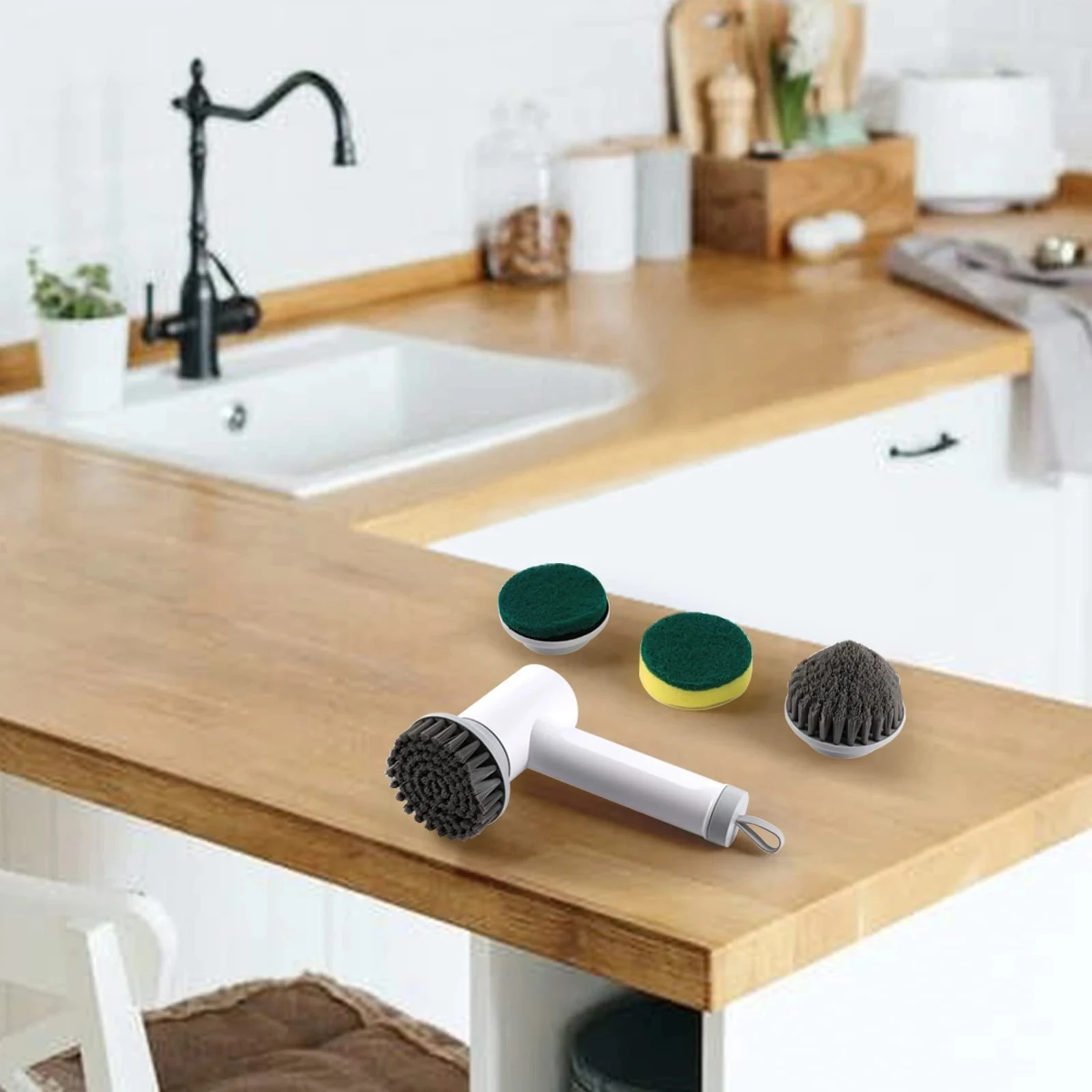 Wireless Electric Cleaning Brush Housework Kitchen Dishwashing Brush Bathtub Tile Professional Cleaning Brush Labor Wireless Electric Cleaning Brush Housework Kitchen Dishwashing Brush Bathtub Tile Professional Cleaning Brush Labor