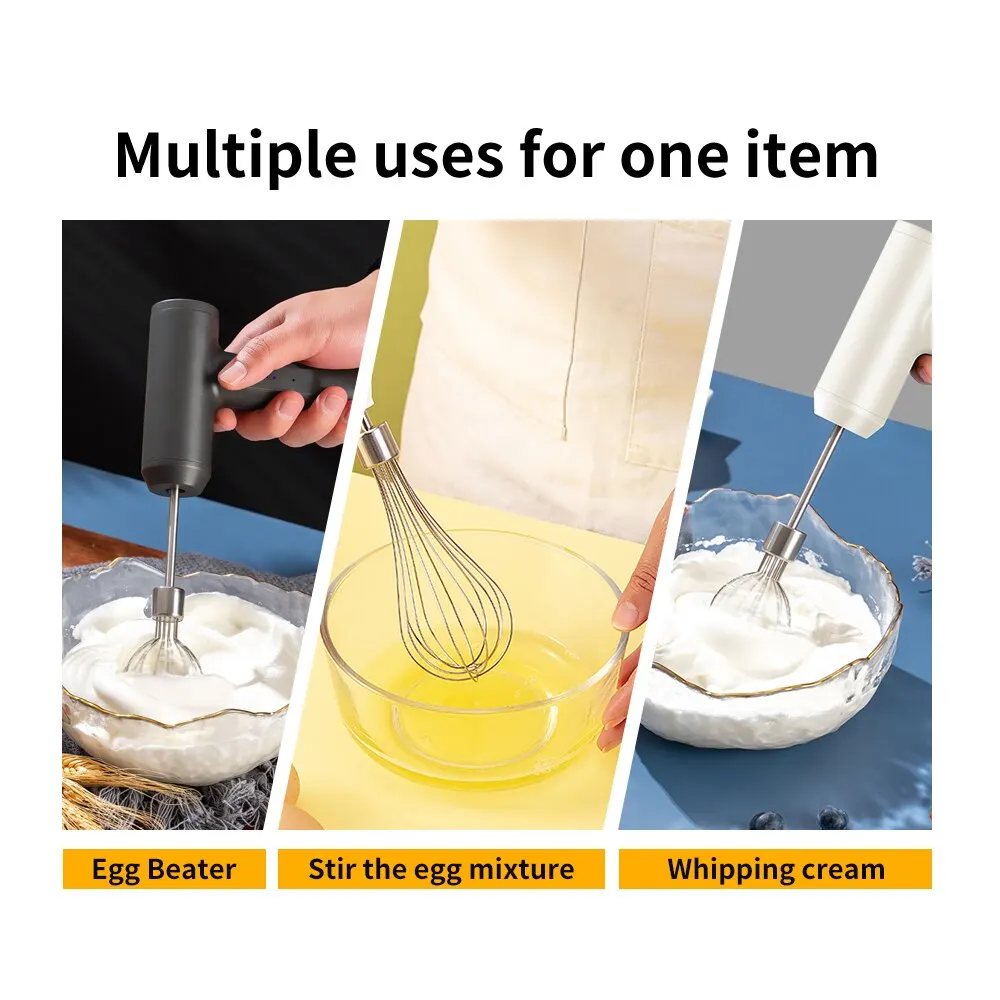 Wireless Electric Food Mixer Portable 3 Speeds Egg Beater Baking Dough Cake Cream Mixer Kitchen Tools Wireless Electric Food Mixer Portable 3 Speeds Egg Beater Baking Dough Cake Cream Mixer Kitchen Tools