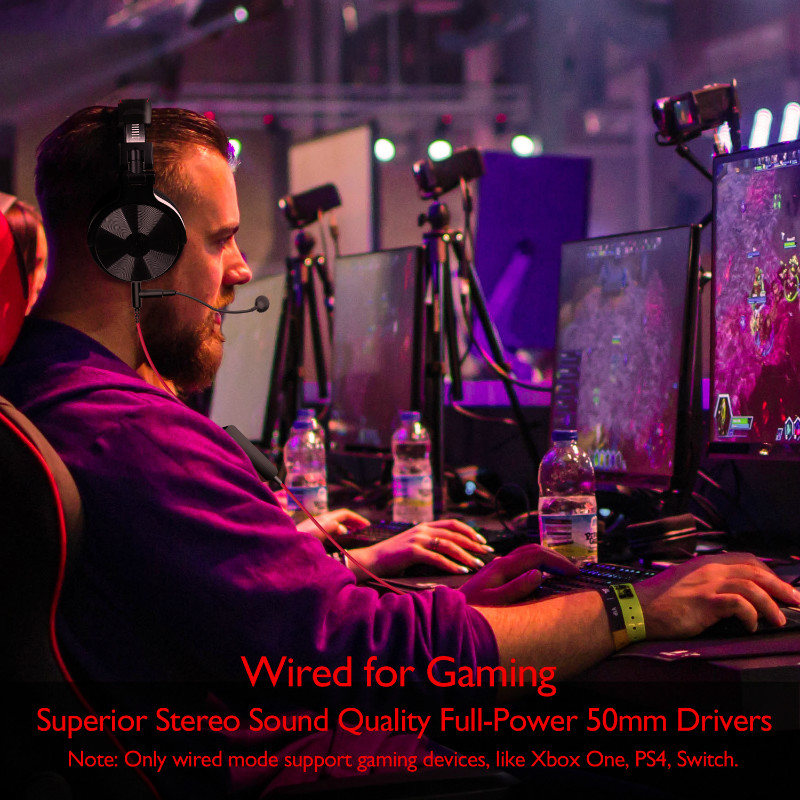 Wireless Gaming Headphones Bluetooth Wireless Gaming Headphones Bluetooth
