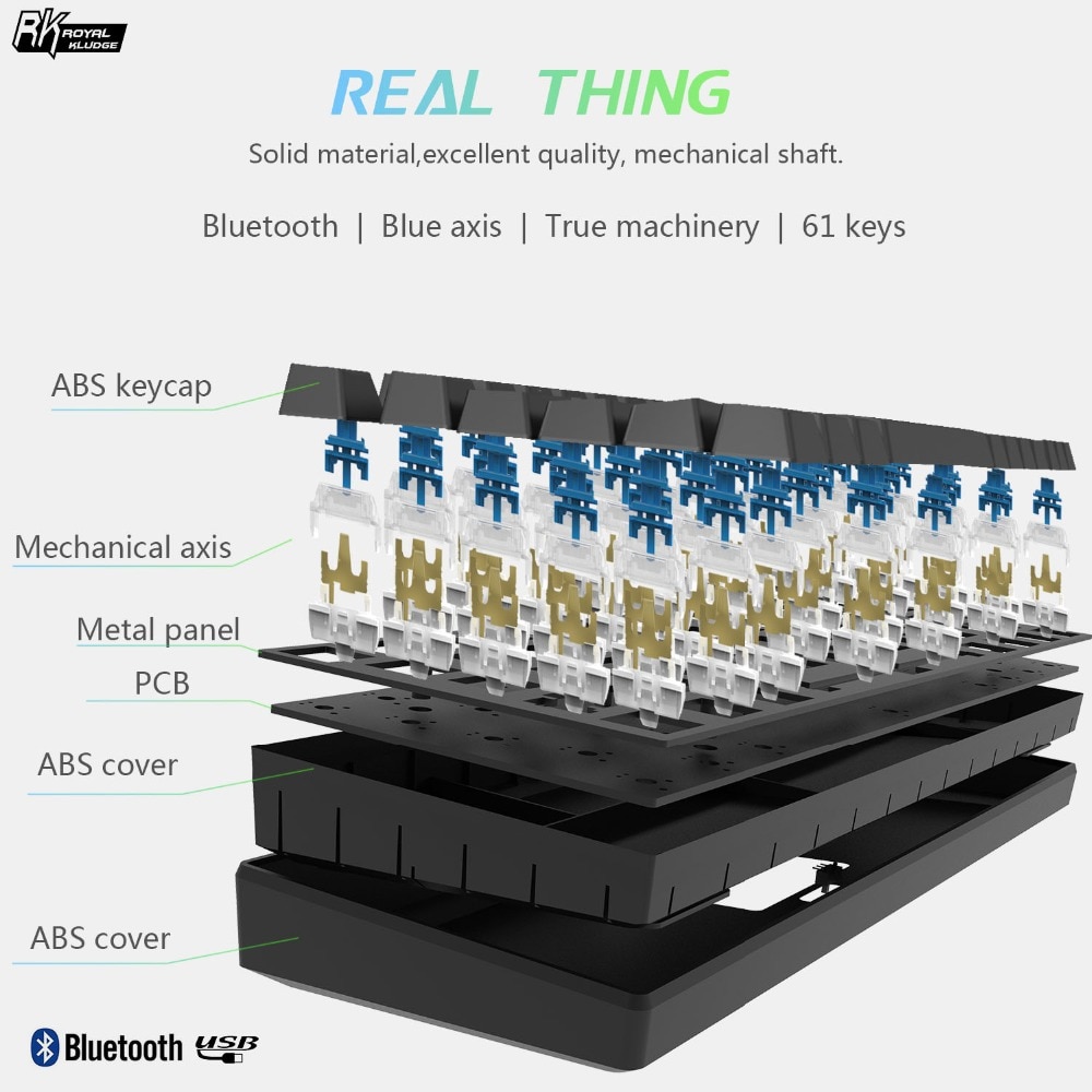 Wireless Gaming Keyboard Colorful Backlights Wireless Gaming Keyboard Colorful Backlights