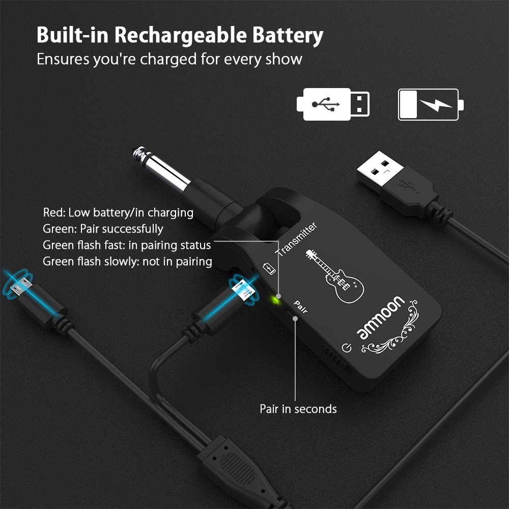 Wireless Guitar Audio Connector Wireless Guitar Audio Connector