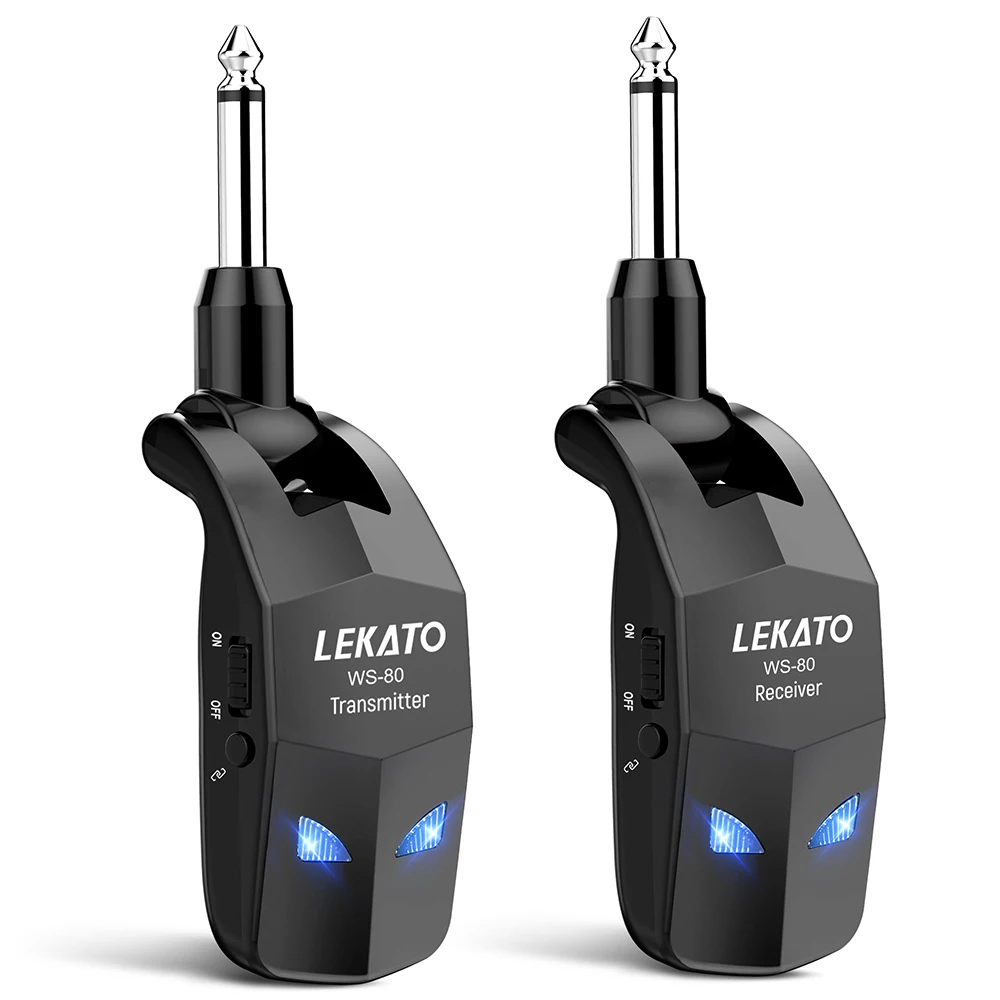 Wireless Guitar System 2.4Ghz Guitar Transmitter Receiver For Electric Guitar Wireless Transmitter Built-In Rechargeable Wireless Guitar System 2.4Ghz Guitar Transmitter Receiver For Electric Guitar Wireless Transmitter Built-In Rechargeable
