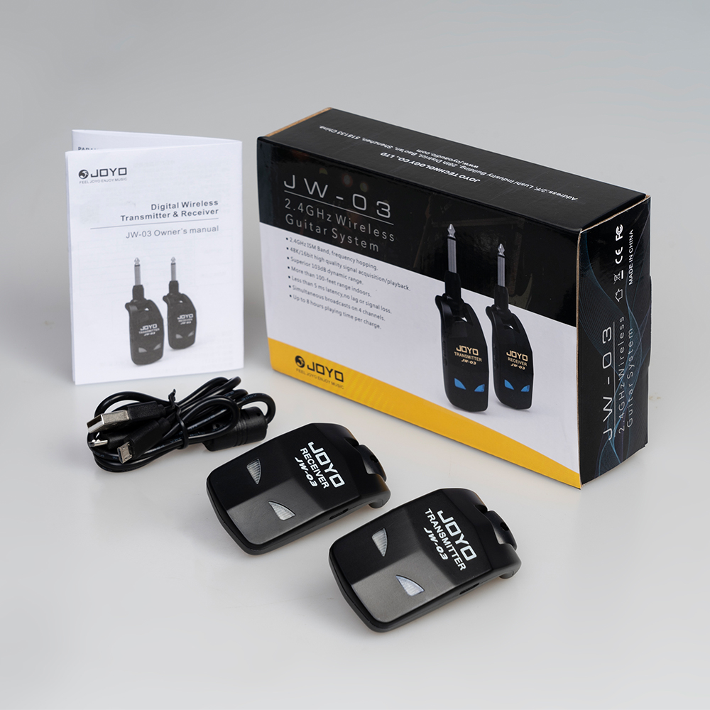 Wireless Guitar Transmitter and Receiver 2.4G Digital Electric Guitar Wireless System For Guitar Bass Amplifier Wireless Guitar Transmitter and Receiver 2.4G Digital Electric Guitar Wireless System For Guitar Bass Amplifier