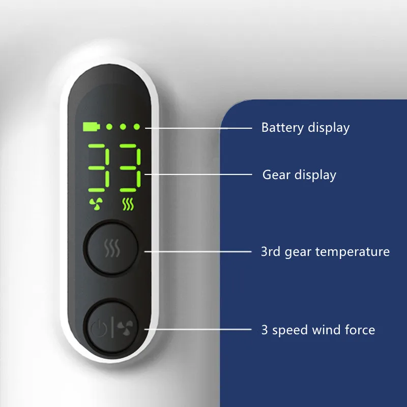 Wireless Hair Dryer 30000 Rpm High-Speed Dry Cold Warm Wind Home Dormitory Travel USB Charging Hair Wireless Hair Dryer 30000 Rpm High-Speed Dry Cold Warm Wind Home Dormitory Travel USB Charging Hair