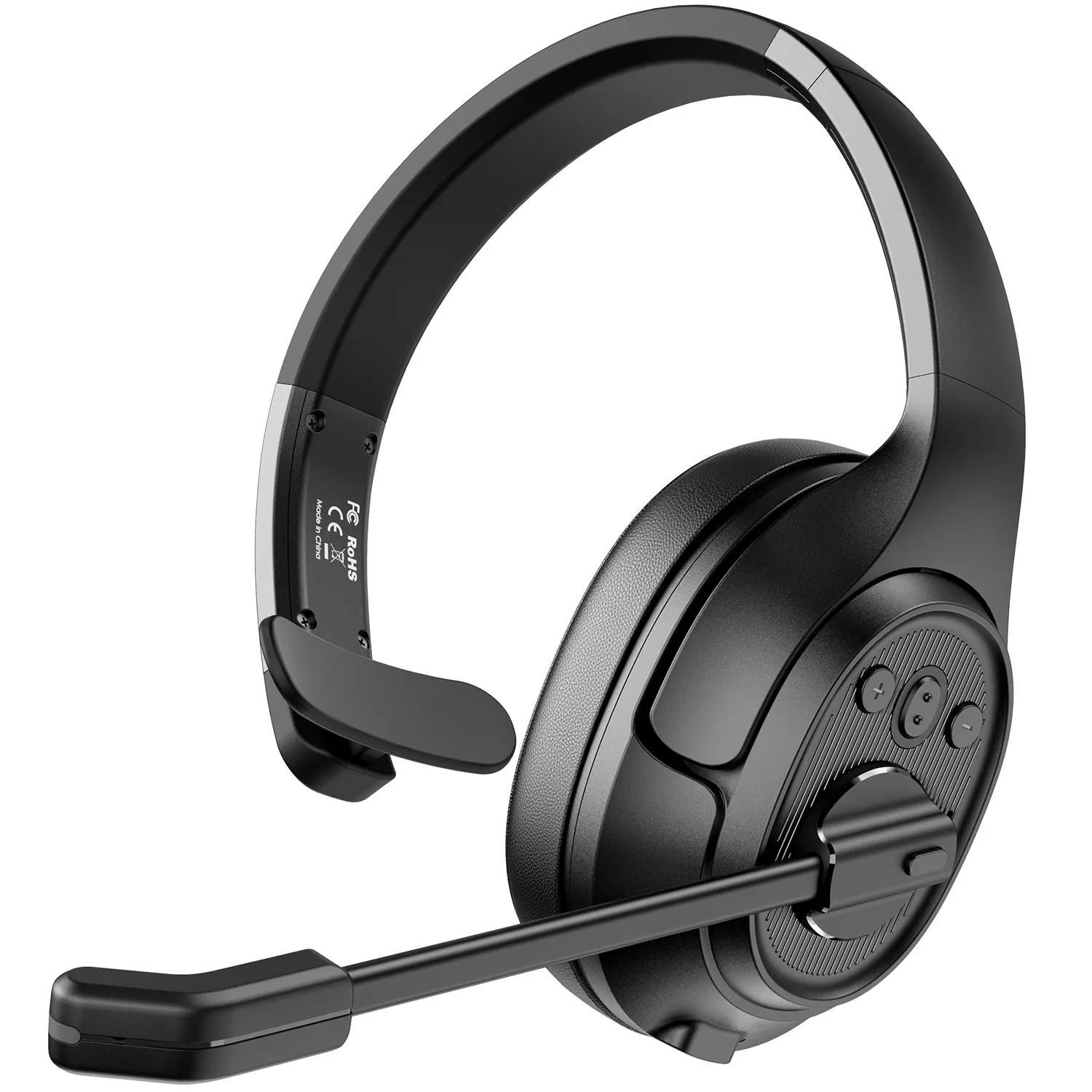 Wireless Headset Bluetooth 5.0 Headphones With Mic ENC Call Noise Cancelling 30H Playtime For Driver Call Center Office Wireless Headset Bluetooth 5.0 Headphones With Mic ENC Call Noise Cancelling 30H Playtime For Driver Call Center Office