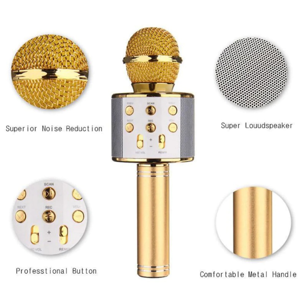Wireless Karaoke Microphone Bluetooth Connect Wireless Karaoke Microphone Bluetooth Connect