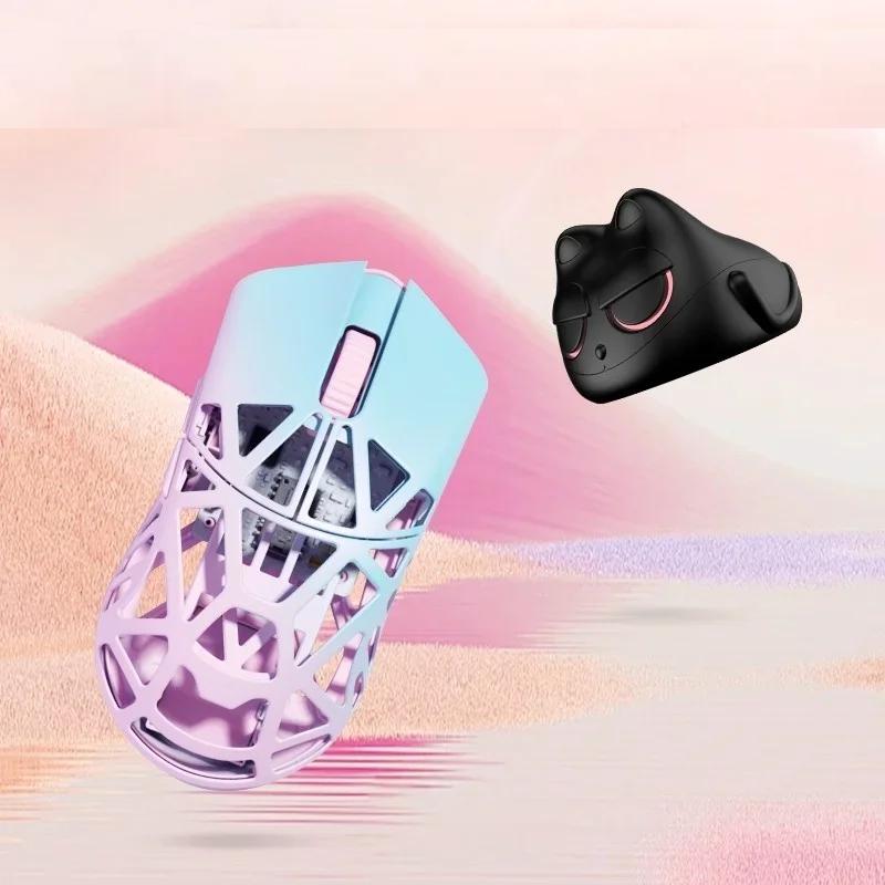 Wireless Mouse PAW3395 Sensor Nordic 52840 Chip Magnesium Alloy FPS Gaming Mouse Two Mode 34g Gamer Office Wireless Mouse PAW3395 Sensor Nordic 52840 Chip Magnesium Alloy FPS Gaming Mouse Two Mode 34g Gamer Office
