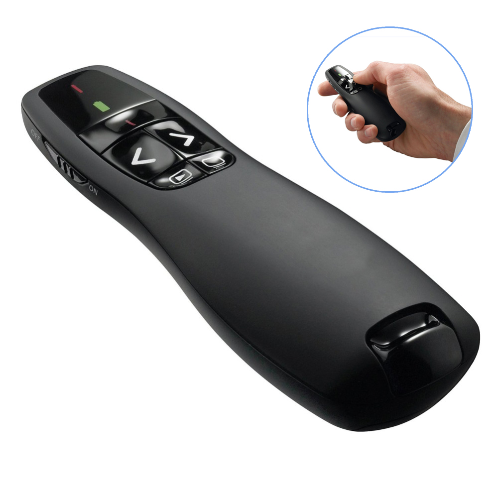 Wireless Presenter Powerpoint Clicker Laser Pointer Wireless Presenter Powerpoint Clicker Laser Pointer