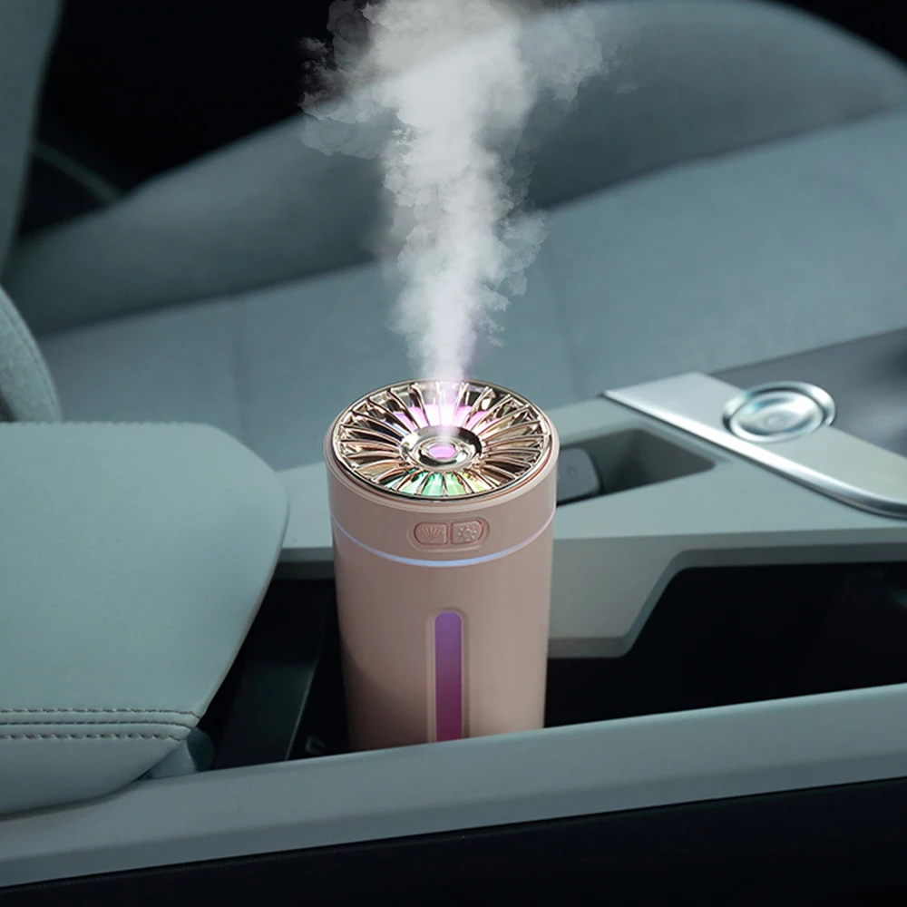 Wireless Rechargeable Car Air Humidifier Portable 300ML USB Diffuser Mist Maker for Home Bedroom with RGB LED Colorful Wireless Rechargeable Car Air Humidifier Portable 300ML USB Diffuser Mist Maker for Home Bedroom with RGB LED Colorful