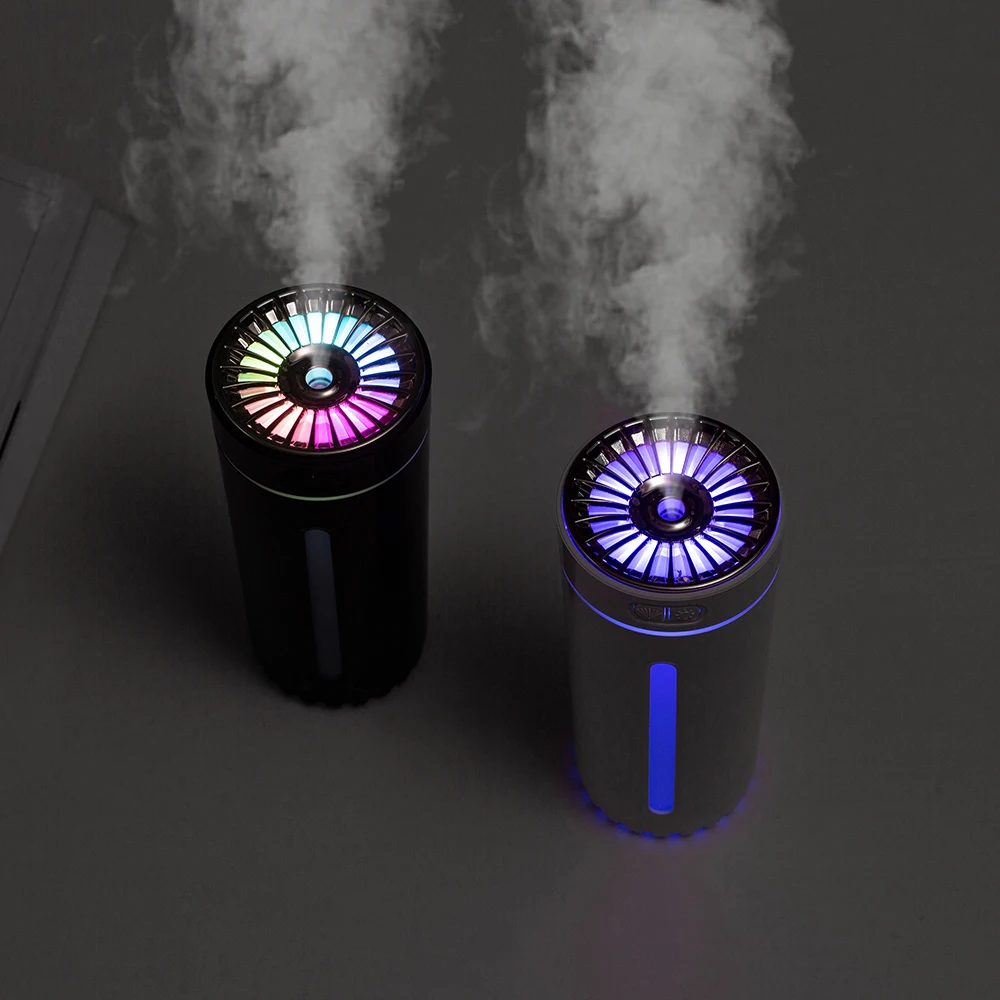 Wireless Rechargeable Car Air Humidifier Portable 300ML USB Diffuser Mist Maker for Home Bedroom with RGB LED Colorful Wireless Rechargeable Car Air Humidifier Portable 300ML USB Diffuser Mist Maker for Home Bedroom with RGB LED Colorful