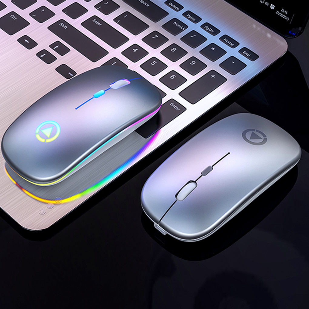 Wireless Rechargeable Mouse With LED Light Wireless Rechargeable Mouse With LED Light