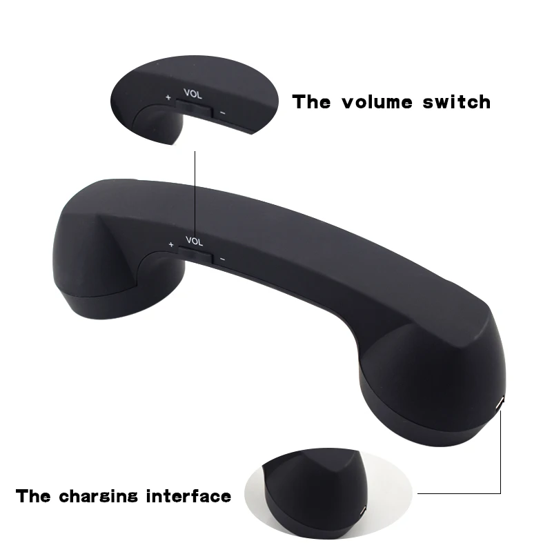 Wireless Retro Bluetooth Phone for Laptops and Cellphones Pop Phone Retro Handset Wireless Retro Telephone Handset Wireless Retro Bluetooth Phone for Laptops and Cellphones Pop Phone Retro Handset Wireless Retro Telephone Handset