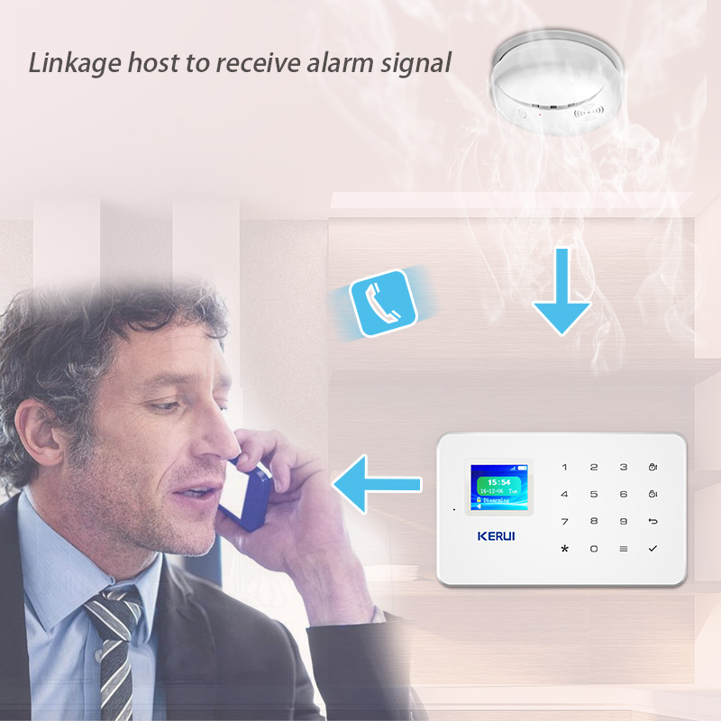 Wireless Smoke Detector Fire Alarm System Wireless Smoke Detector Fire Alarm System