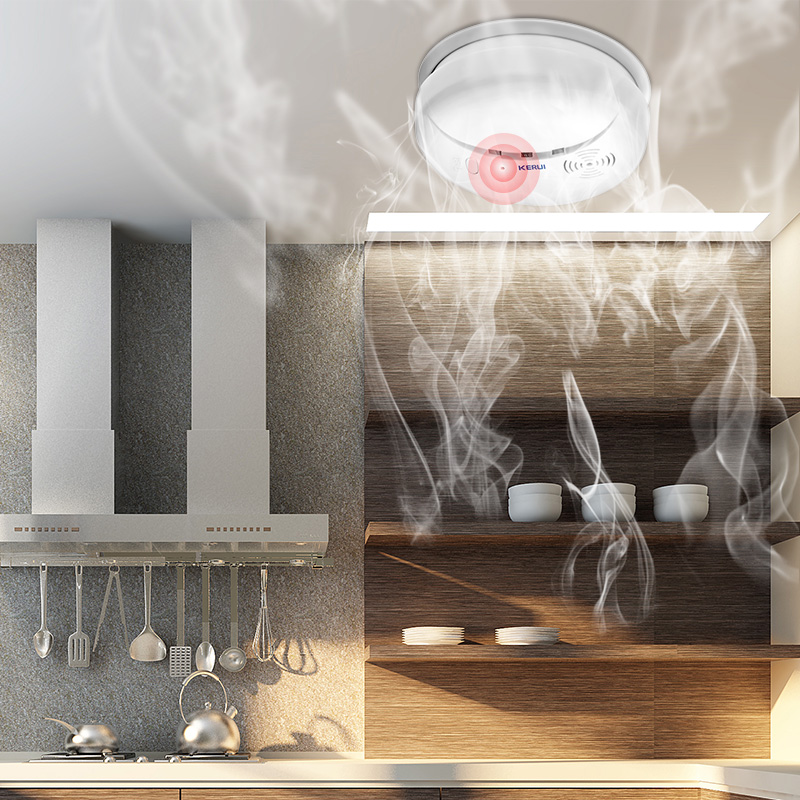 Wireless Smoke Detector Fire Alarm System Wireless Smoke Detector Fire Alarm System