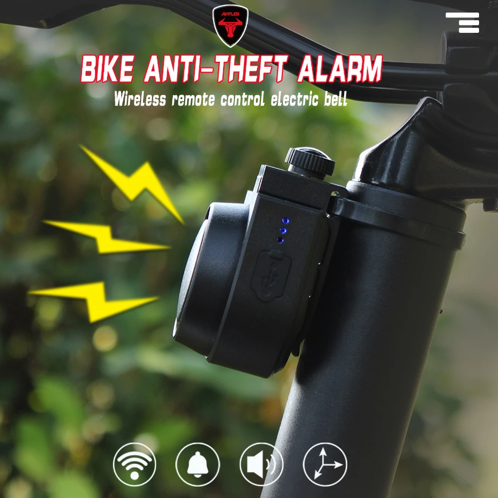 Wireless Theft Bike Motorcycle Alarm Security System Bicycle Motion Sensor Rechargeable Multipurpose Alert Device Wireless Theft Bike Motorcycle Alarm Security System Bicycle Motion Sensor Rechargeable Multipurpose Alert Device
