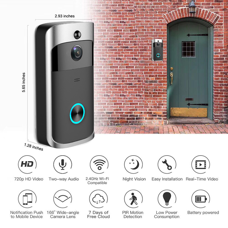 Wireless Video Doorbell Wi-Fi Intercom Wireless Video Doorbell Wi-Fi Intercom