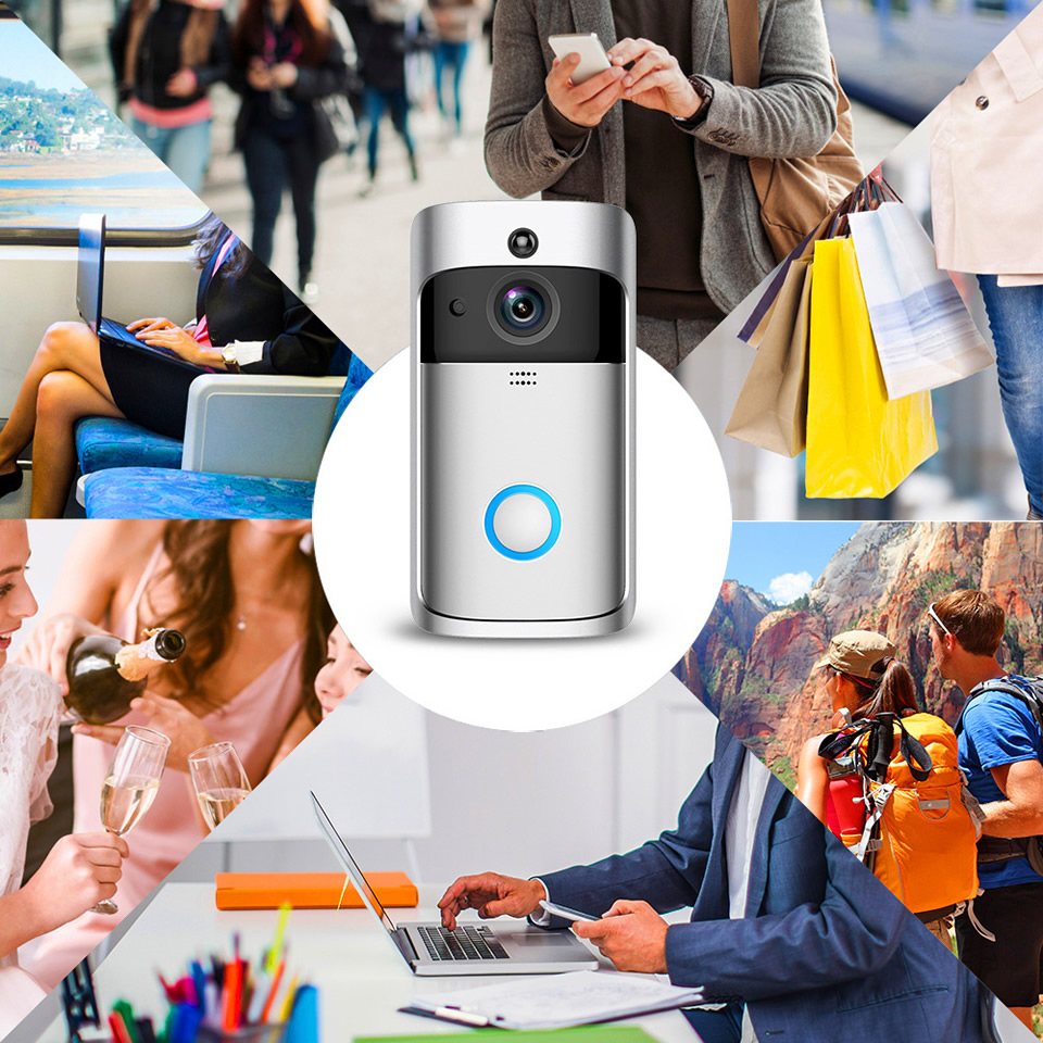 Wireless Video Doorbell Wi-Fi Intercom Wireless Video Doorbell Wi-Fi Intercom